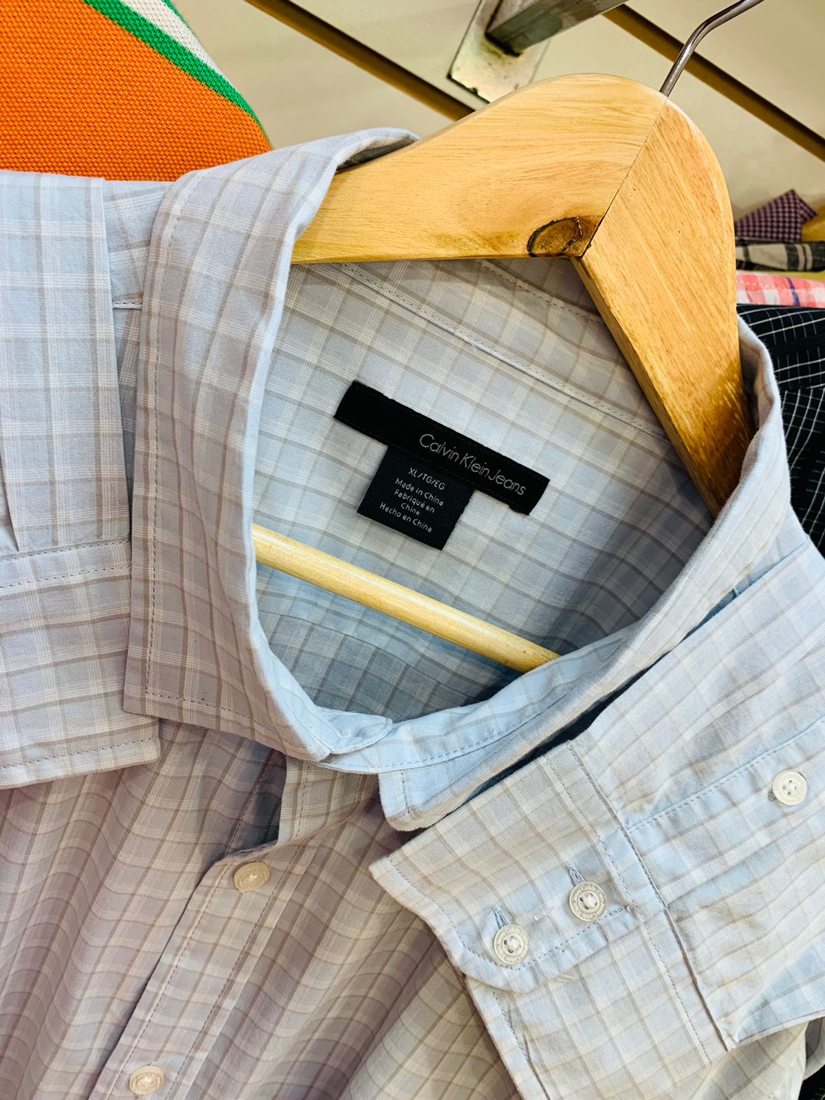 Camisa Calvin Klein Vintage