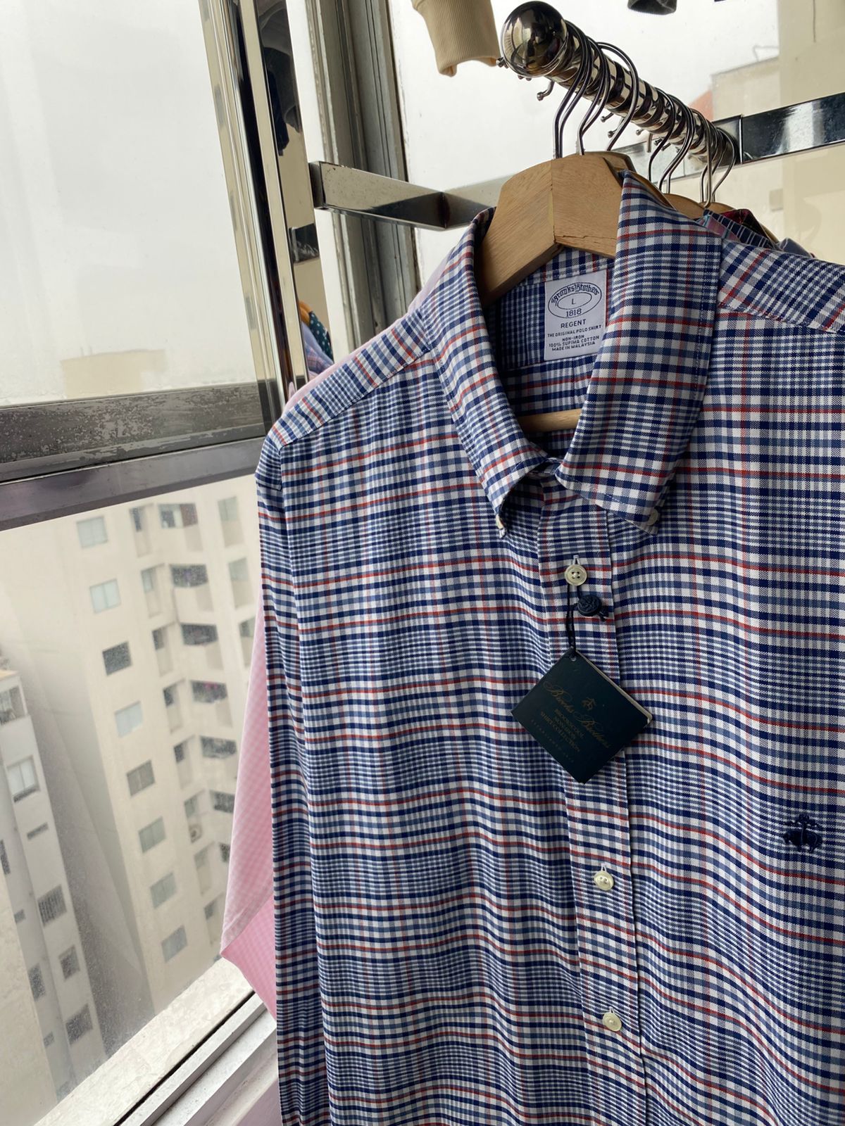 BROOKS BROTHERS CAMISA MANGA LARGA