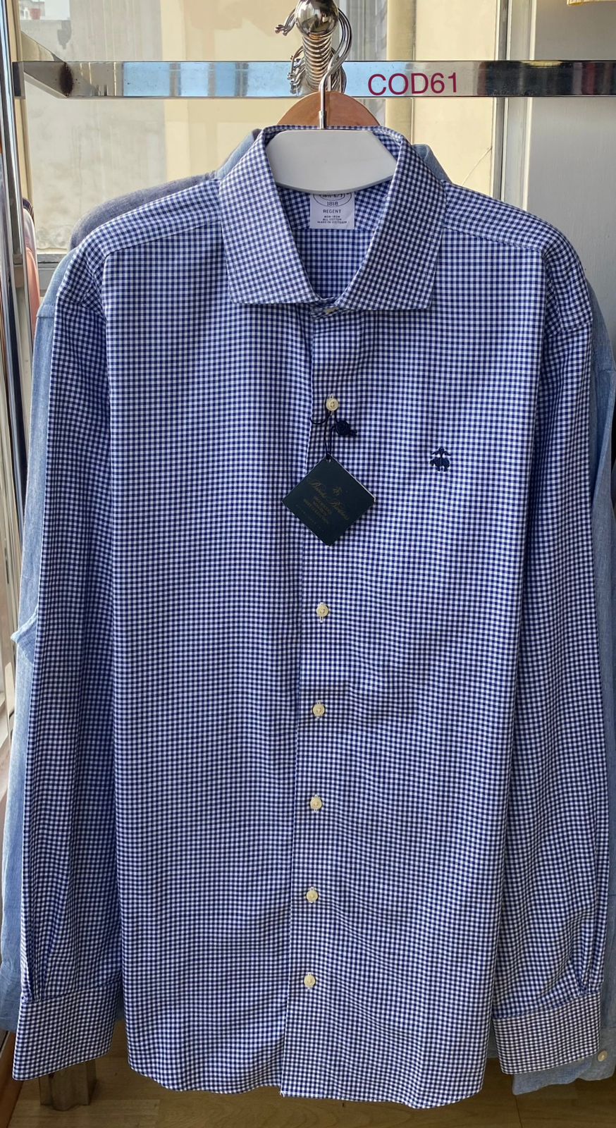 BROOKS BROTHERS CAMISA MANGA LARGA