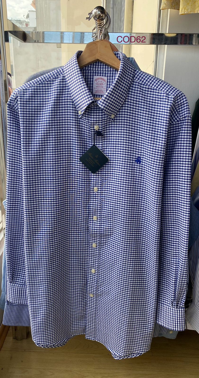 BROOKS BROTHERS CAMISA MANGA LARGA