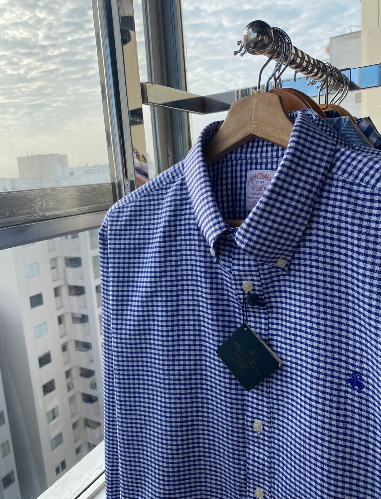 BROOKS BROTHERS CAMISA MANGA LARGA