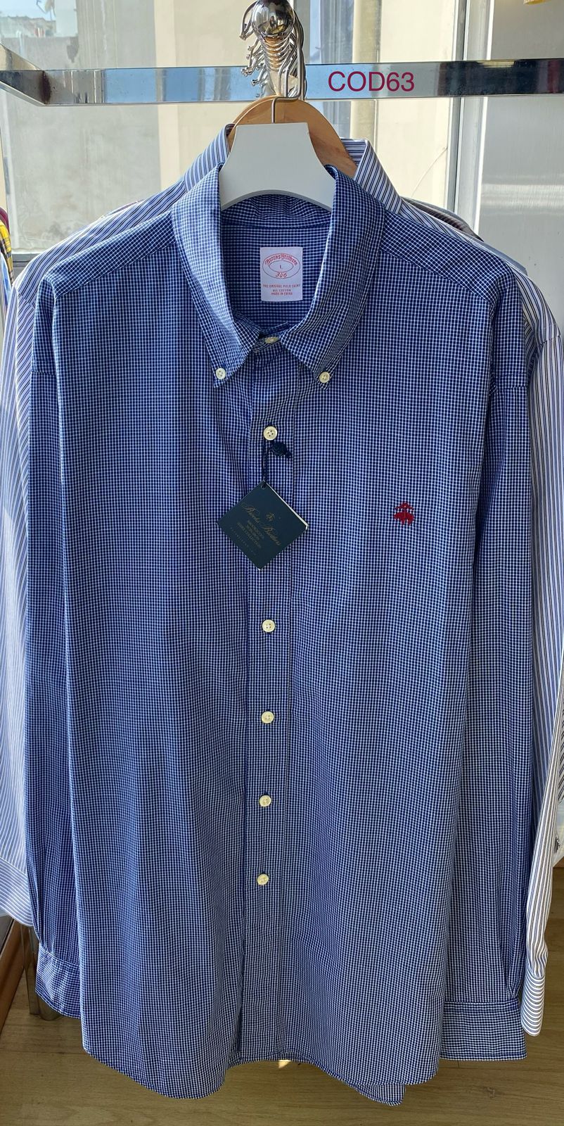 BROOKS BROTHERS CAMISA MANGA LARGA