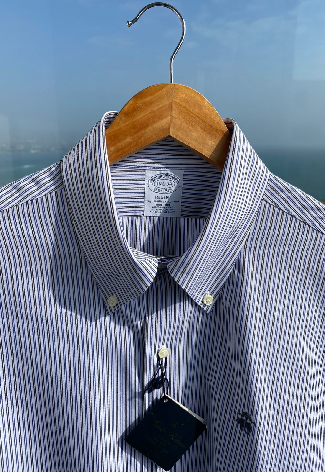 BROOKS BROTHERS CAMISA MANGA LARGA