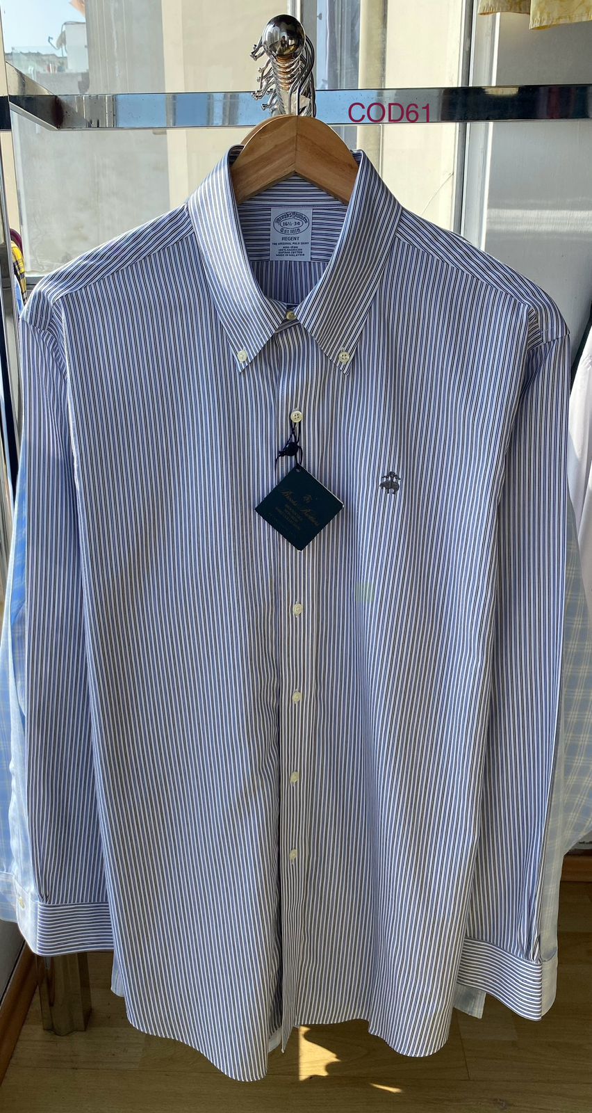 BROOKS BROTHERS CAMISA MANGA LARGA