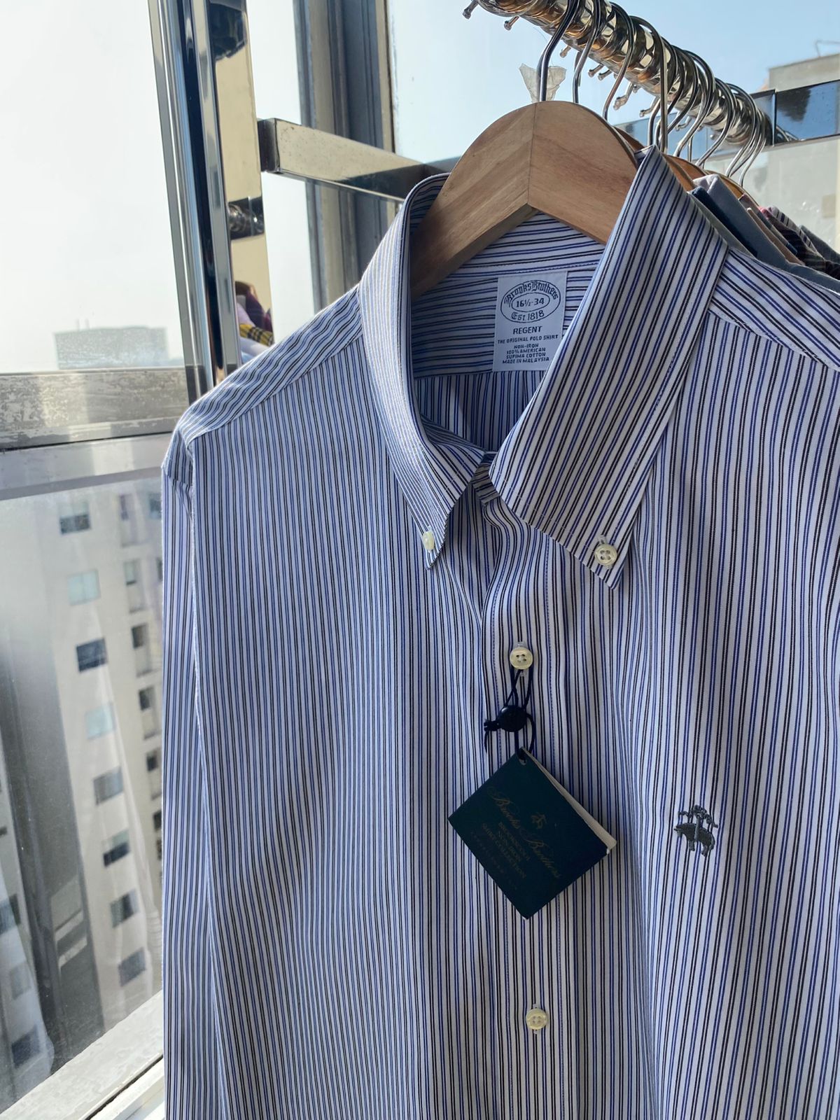 BROOKS BROTHERS CAMISA MANGA LARGA