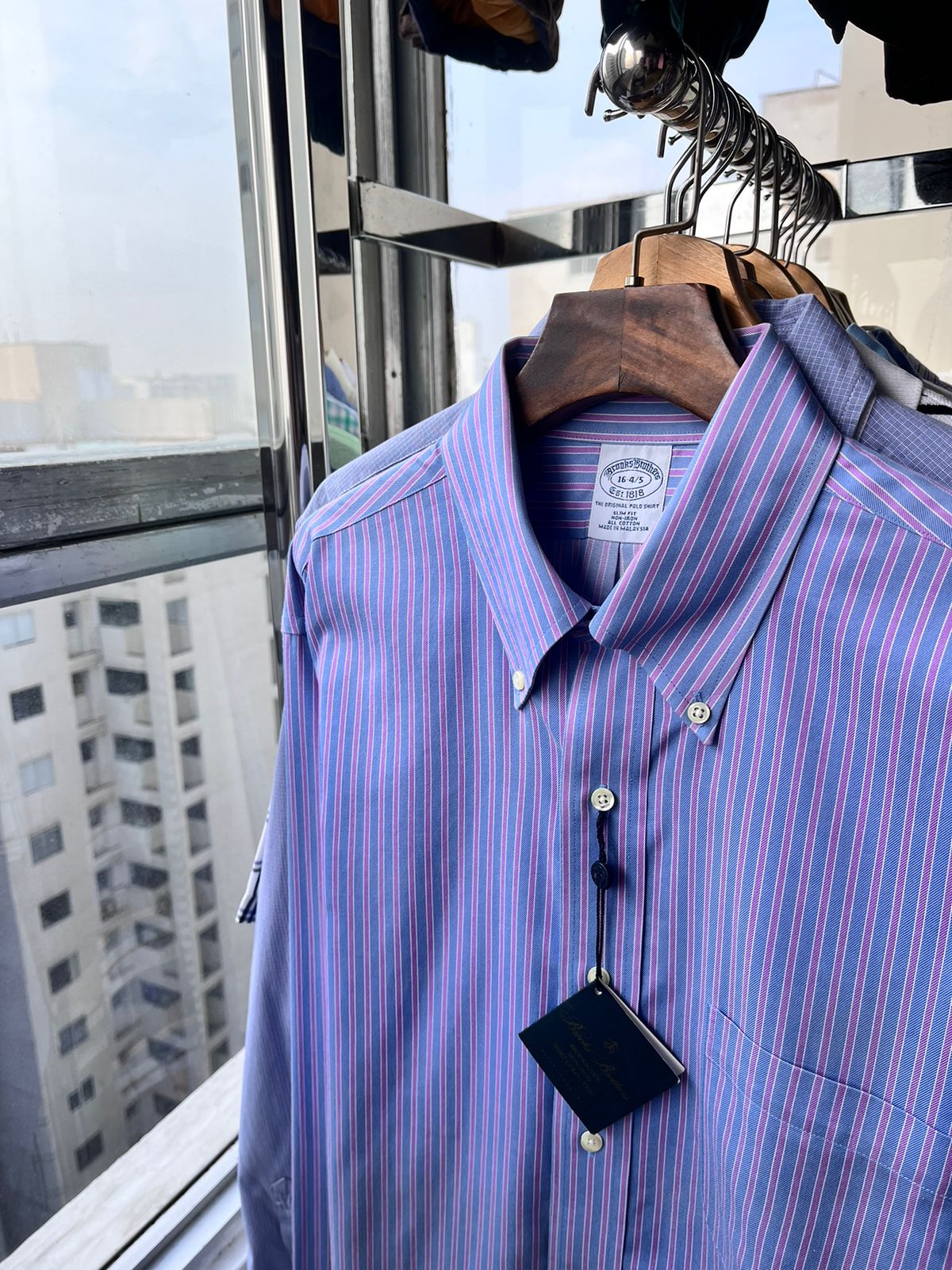 BROOKS BROTHERS CAMISA MANGA LARGA