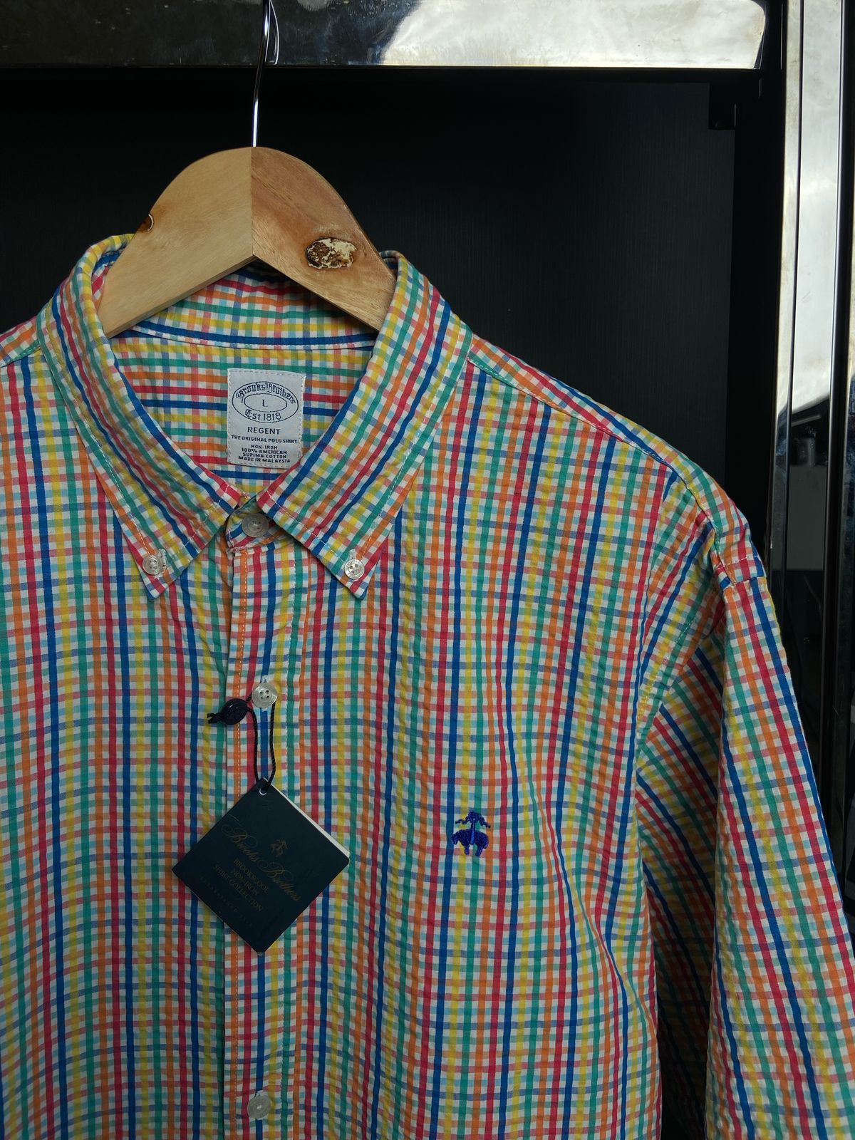 BROOKS BROTHERS CAMISA MANGA CORTA