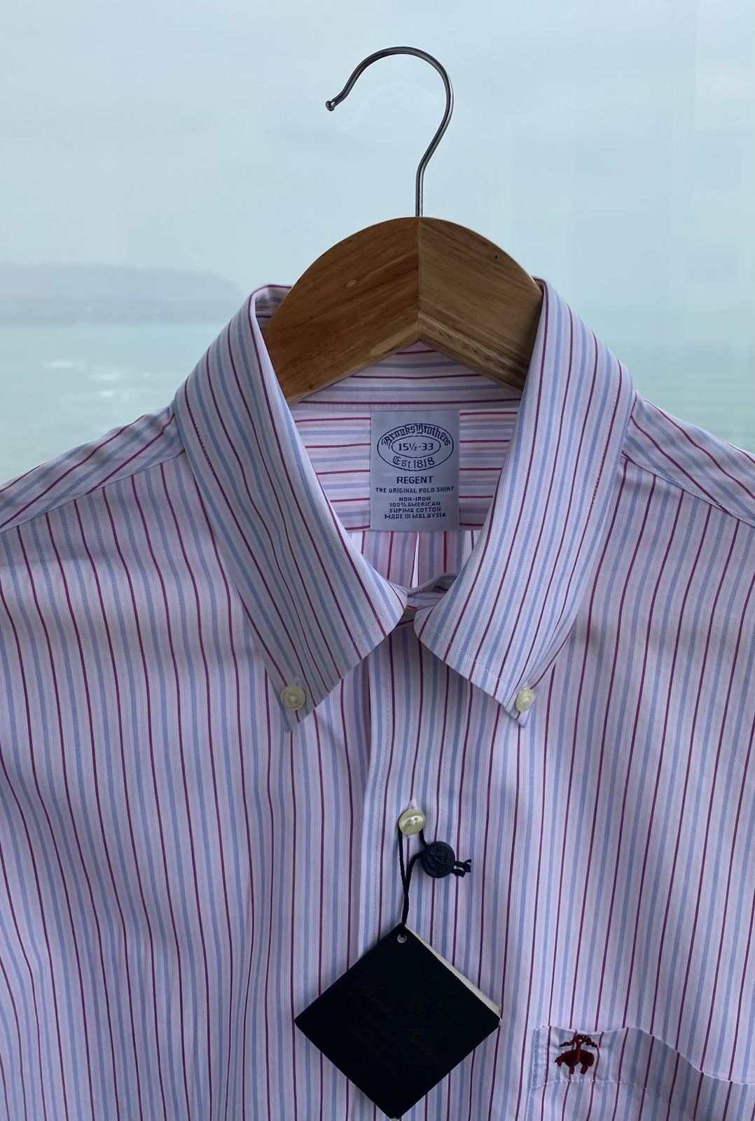 BROOKS BROTHERS CAMISA MANGA LARGA