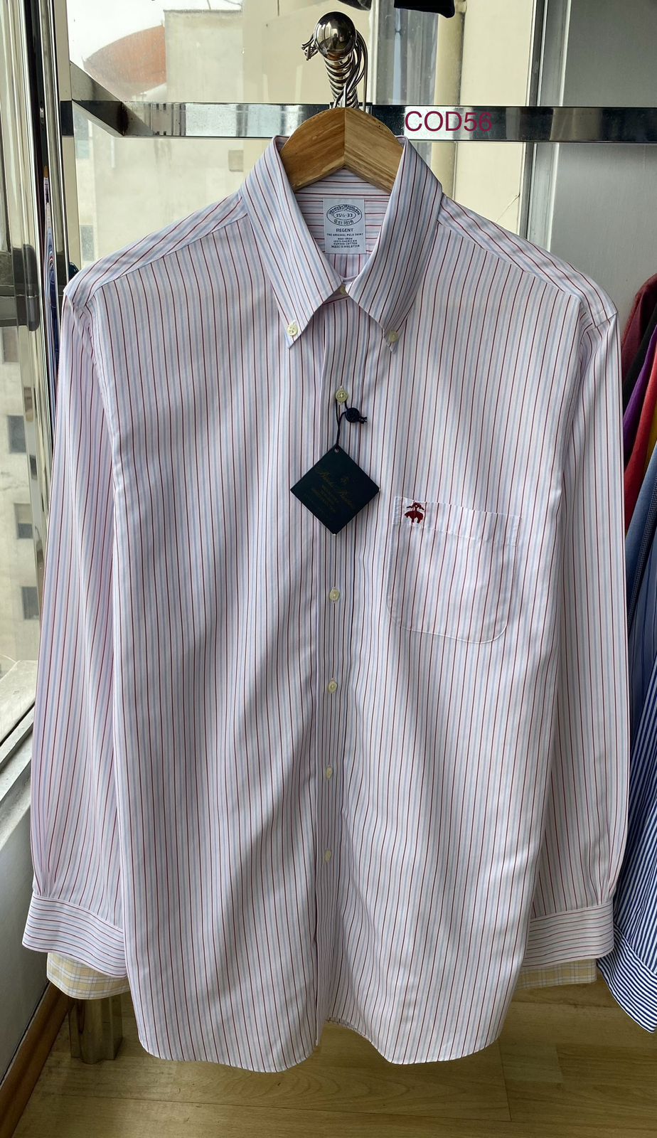 BROOKS BROTHERS CAMISA MANGA LARGA