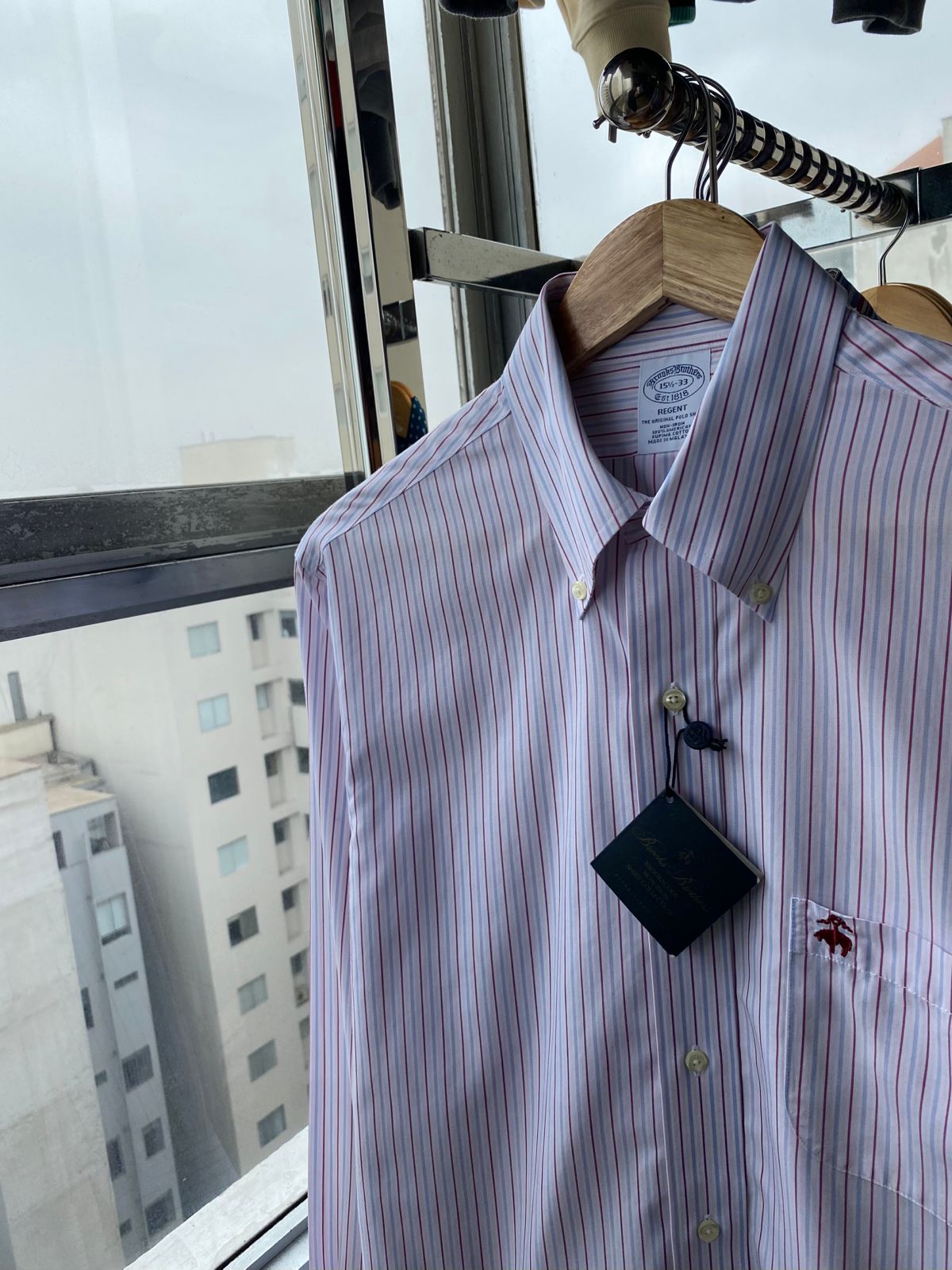 BROOKS BROTHERS CAMISA MANGA LARGA
