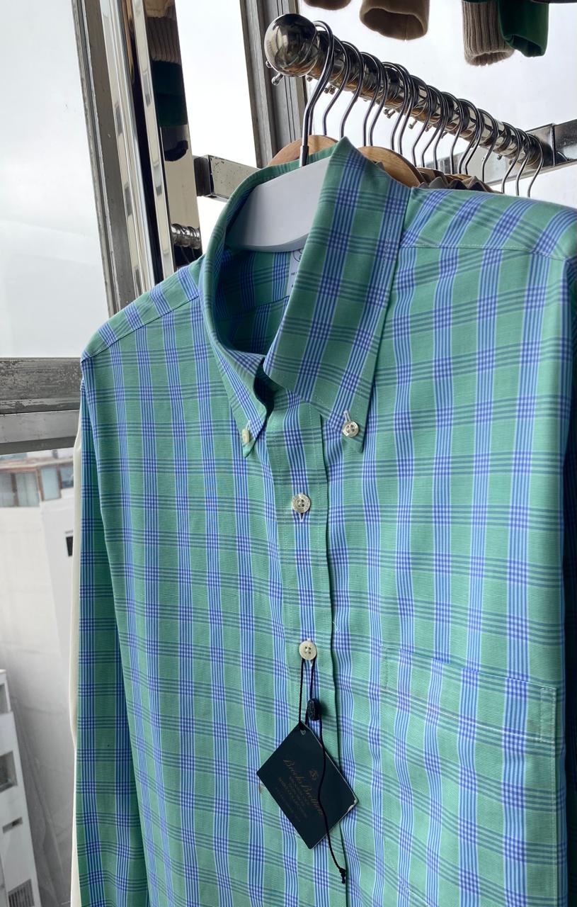 BROOKS BROTHERS CAMISA MANGA LARGA