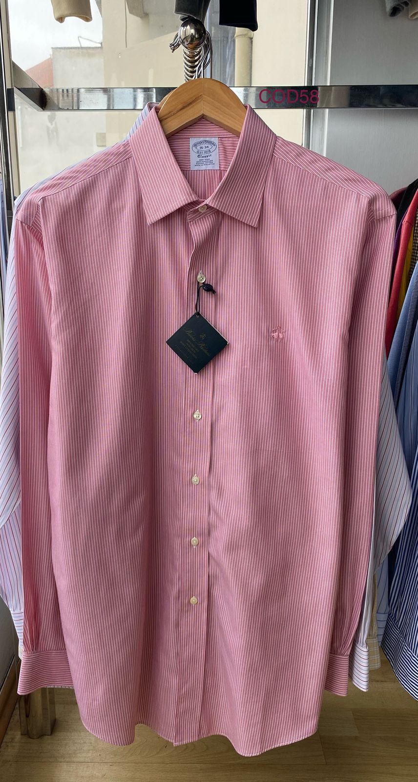 BROOKS BROTHERS CAMISA MANGA LARGA