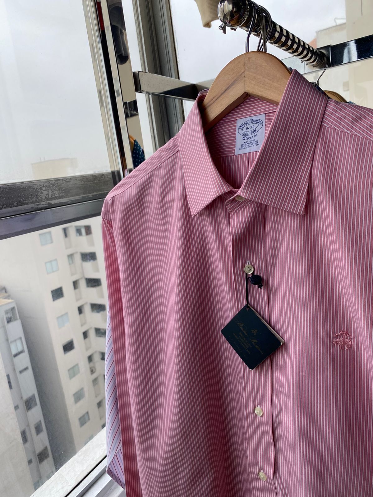 BROOKS BROTHERS CAMISA MANGA LARGA