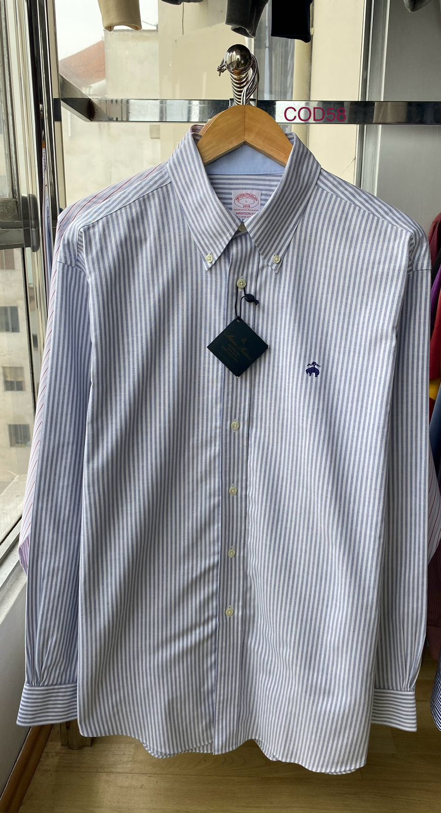 BROOKS BROTHERS CAMISA MANGA LARGA