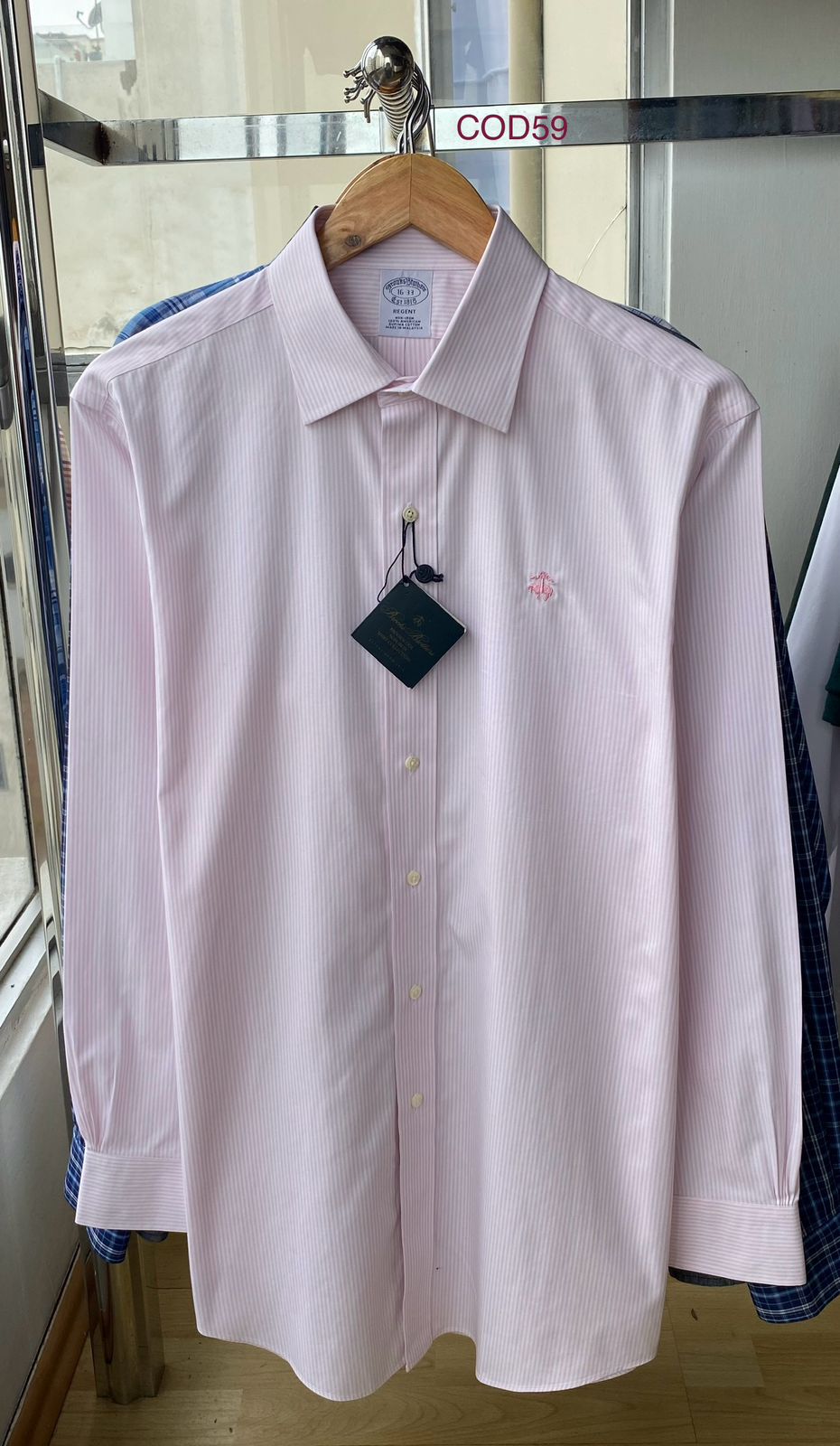 BROOKS BROTHERS CAMISA MANGA LARGA