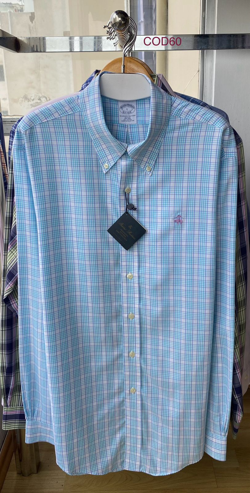 BROOKS BROTHERS CAMISA MANGA LARGA