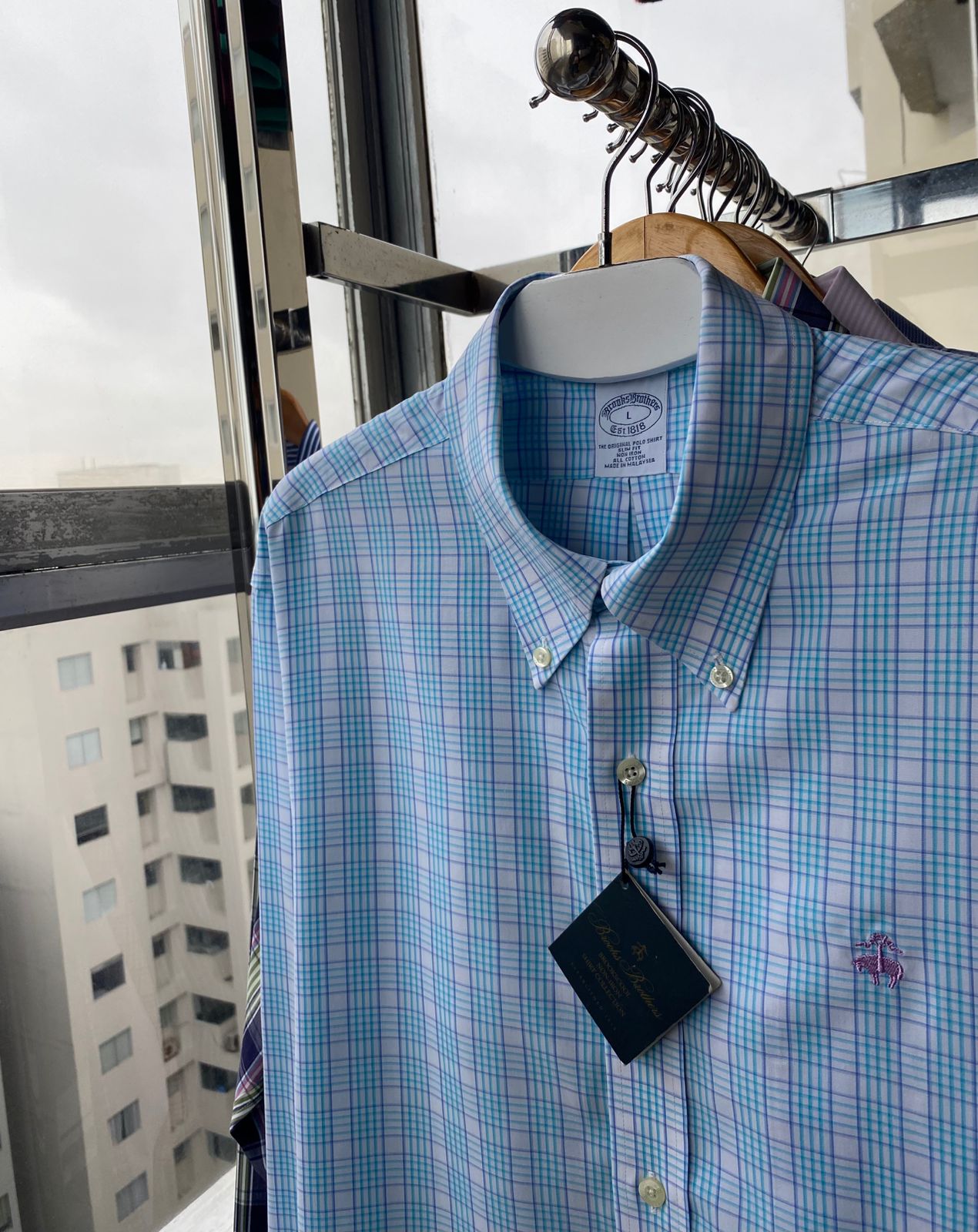 BROOKS BROTHERS CAMISA MANGA LARGA