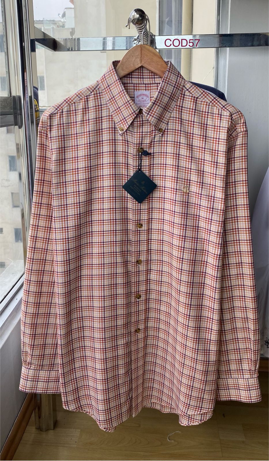 BROOKS BROTHERS CAMISA MANGA LARGA