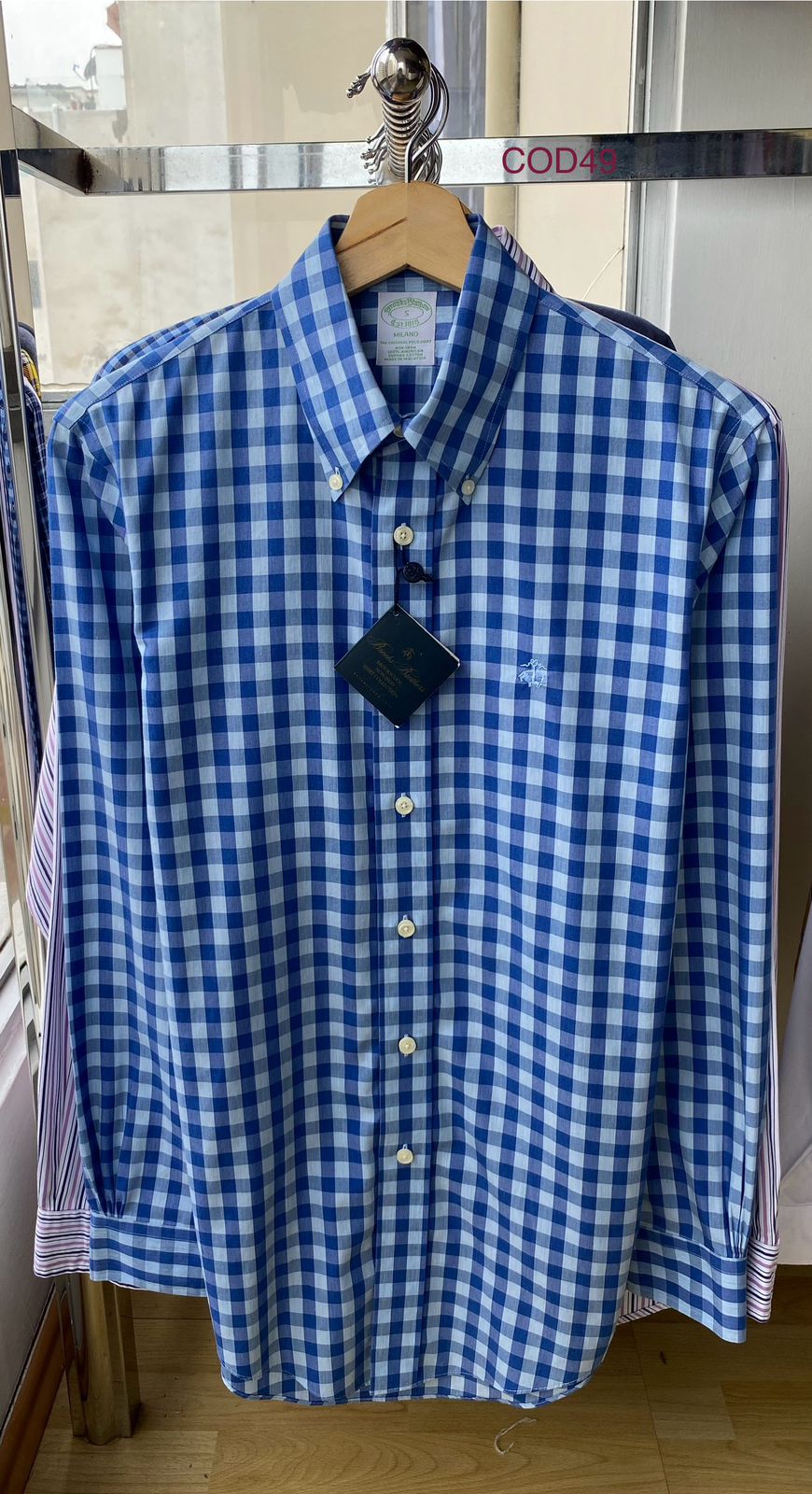 BROOKS BROTHERS CAMISA MANGA LARGA