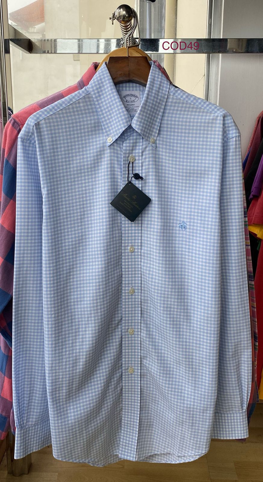 BROOKS BROTHERS CAMISA MANGA LARGA