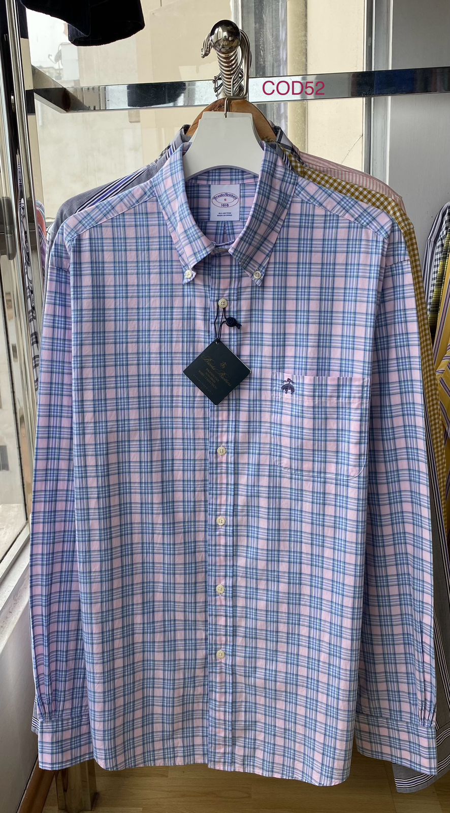 BROOKS BROTHERS CAMISA MANGA LARGA
