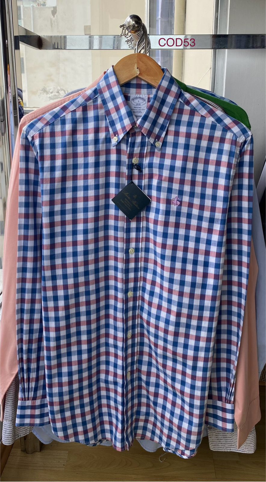 BROOKS BROTHERS CAMISA MANGA LARGA