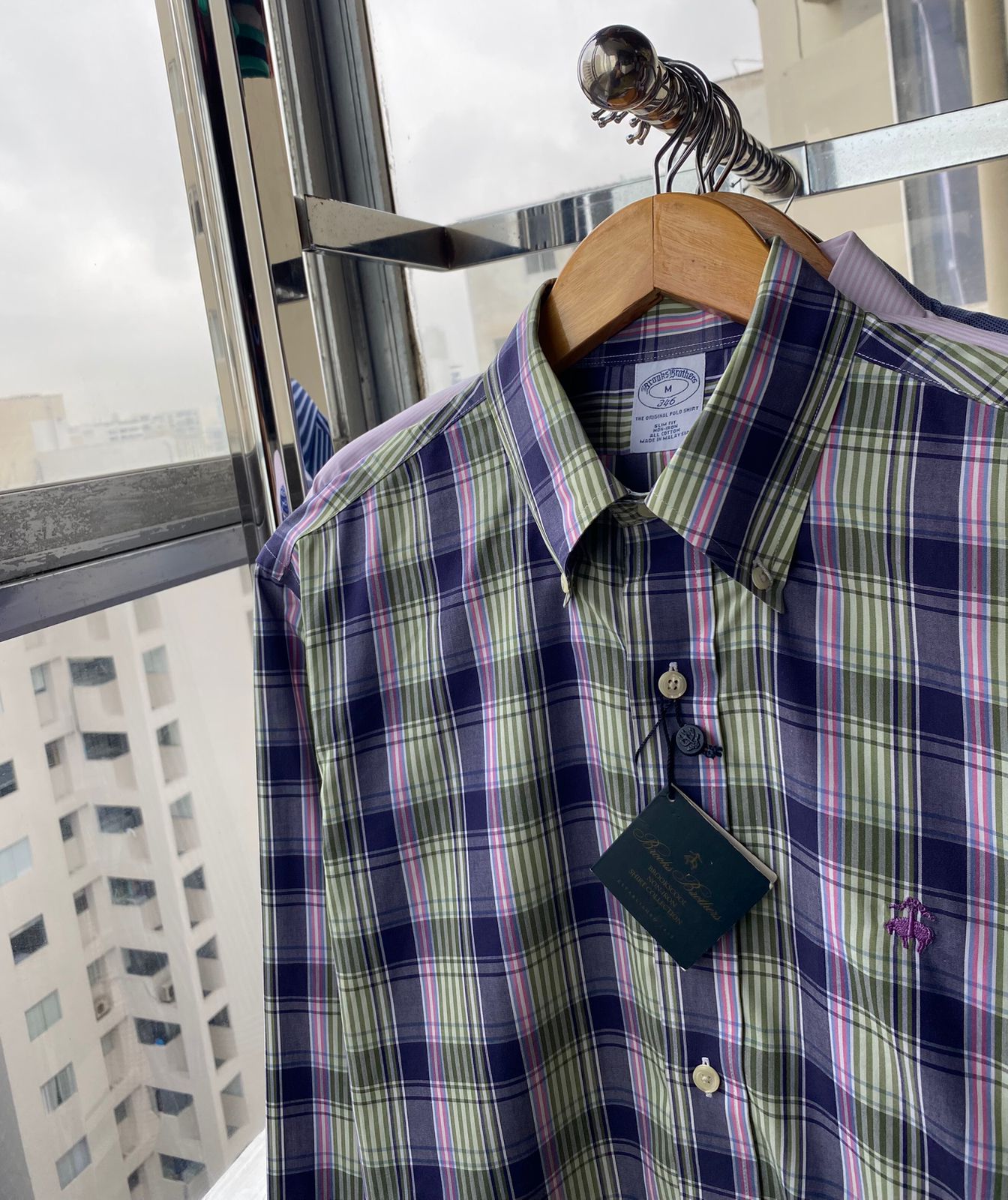 BROOKS BROTHERS CAMISA MANGA LARGA