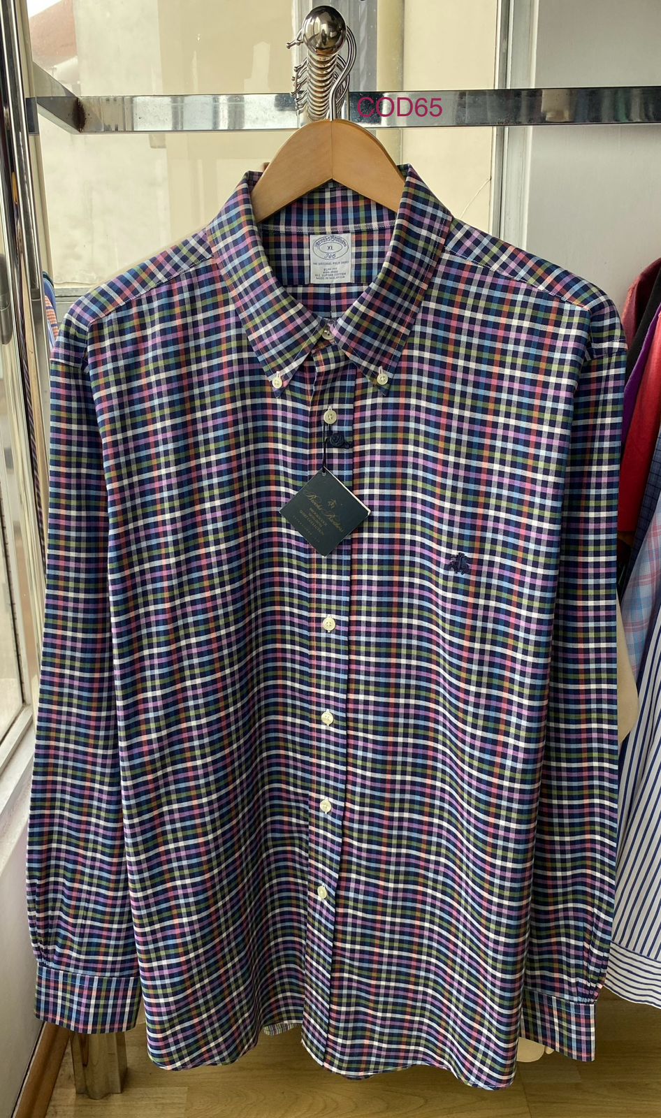 BROOKS BROTHERS CAMISA MANGA LARGA