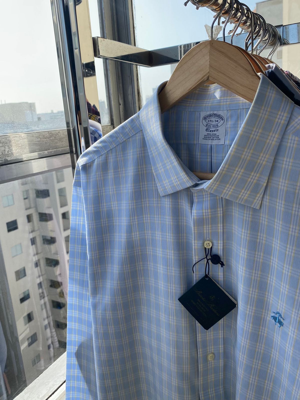 BROOKS BROTHERS CAMISA MANGA LARGA