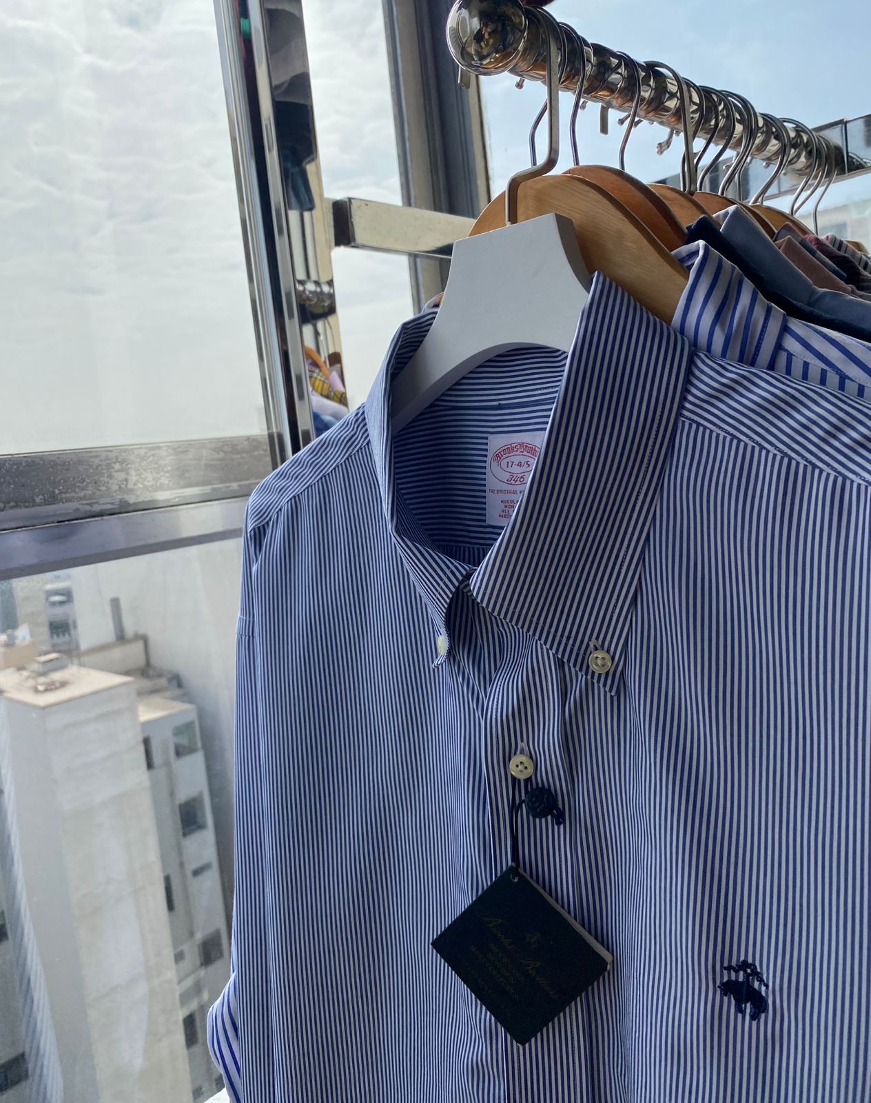 BROOKS BROTHERS CAMISA MANGA LARGA