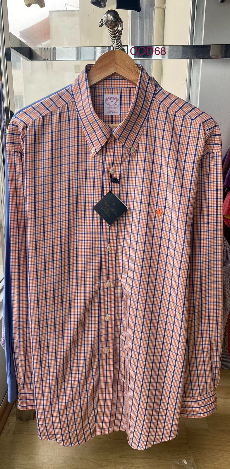 BROOKS BROTHERS CAMISA MANGA LARGA