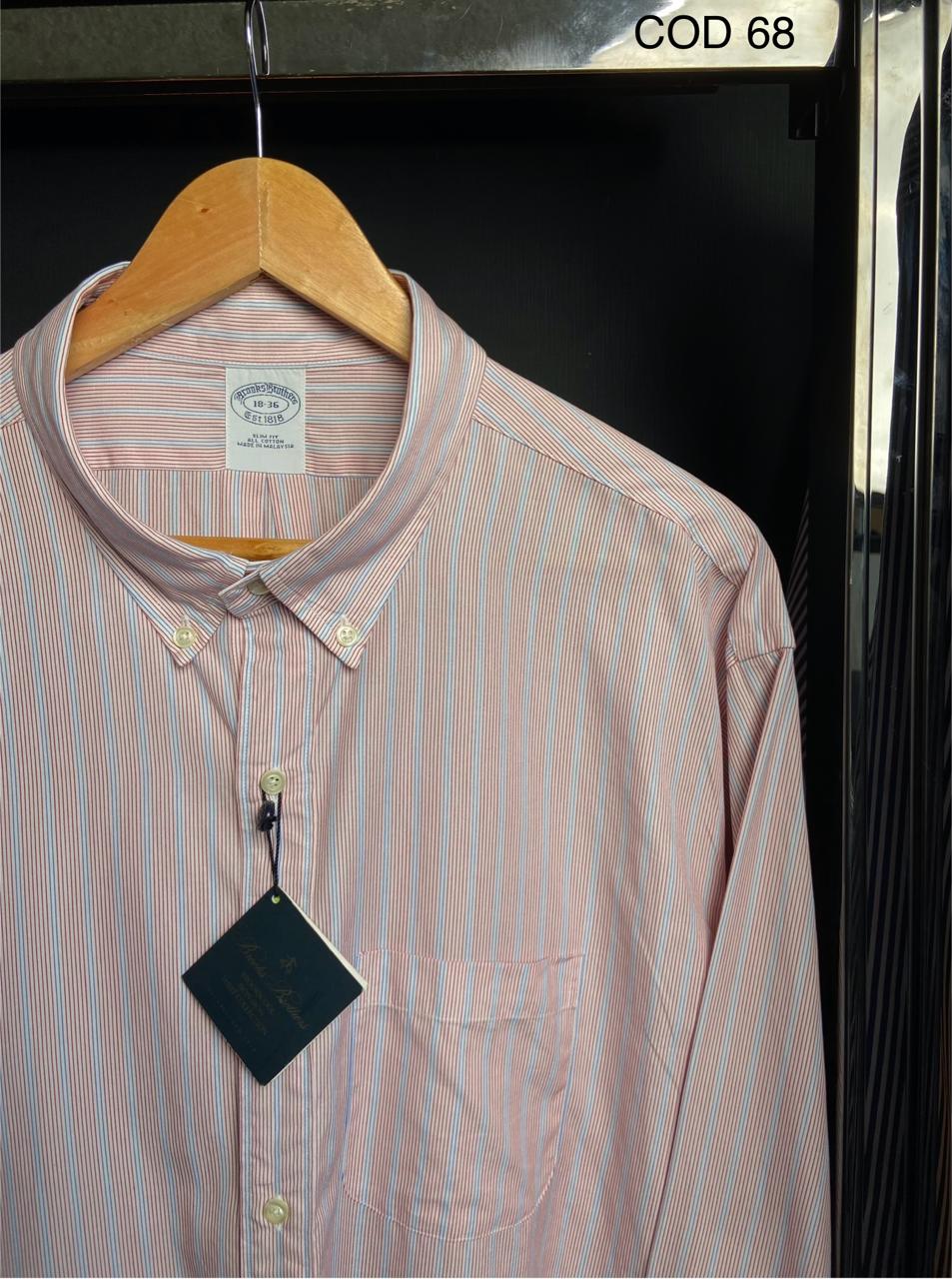 BROOKS BROTHERS CAMISA MANGA LARGA