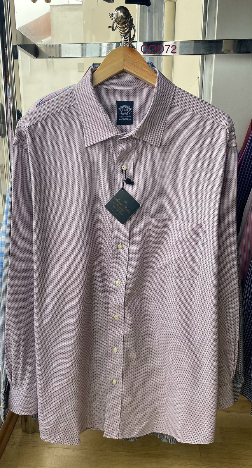 BROOKS BROTHERS CAMISA MANGA LARGA