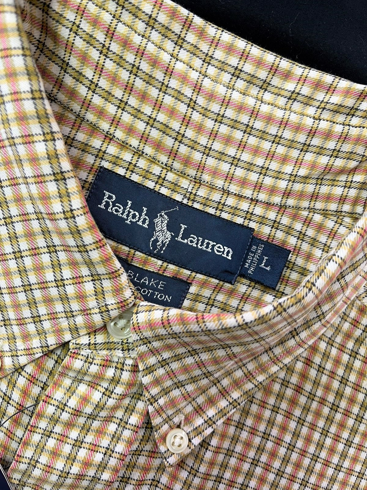 Camisa de rayas Ralph Lauren de algodon