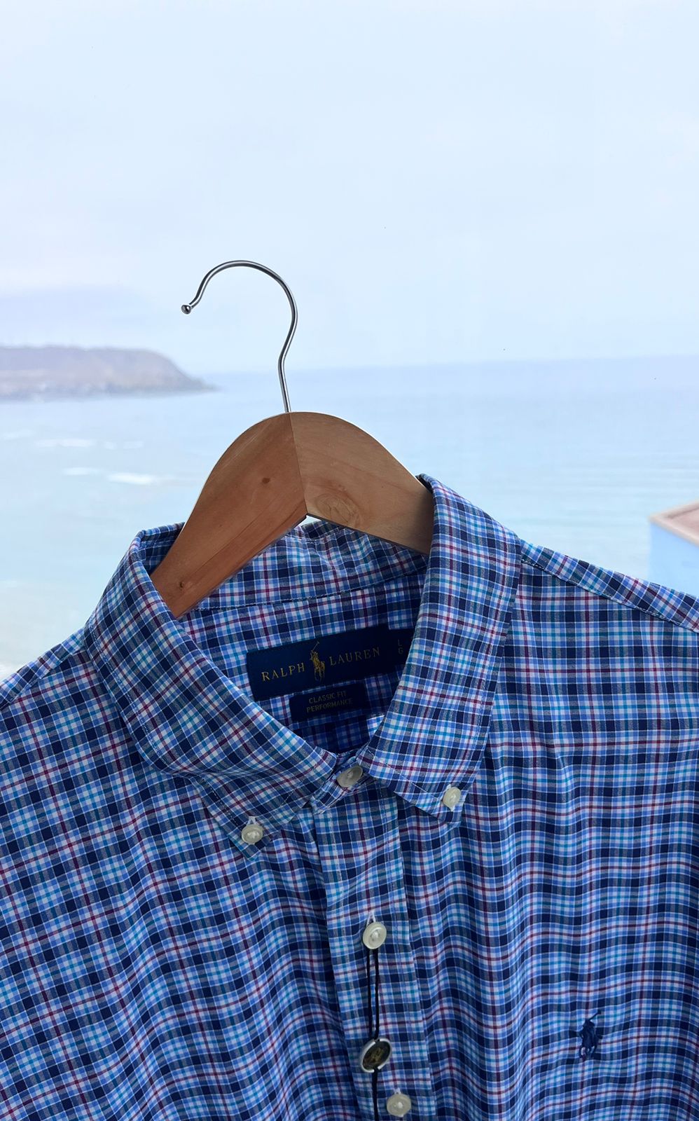 Camisa elegante Ralph Lauren de algodon