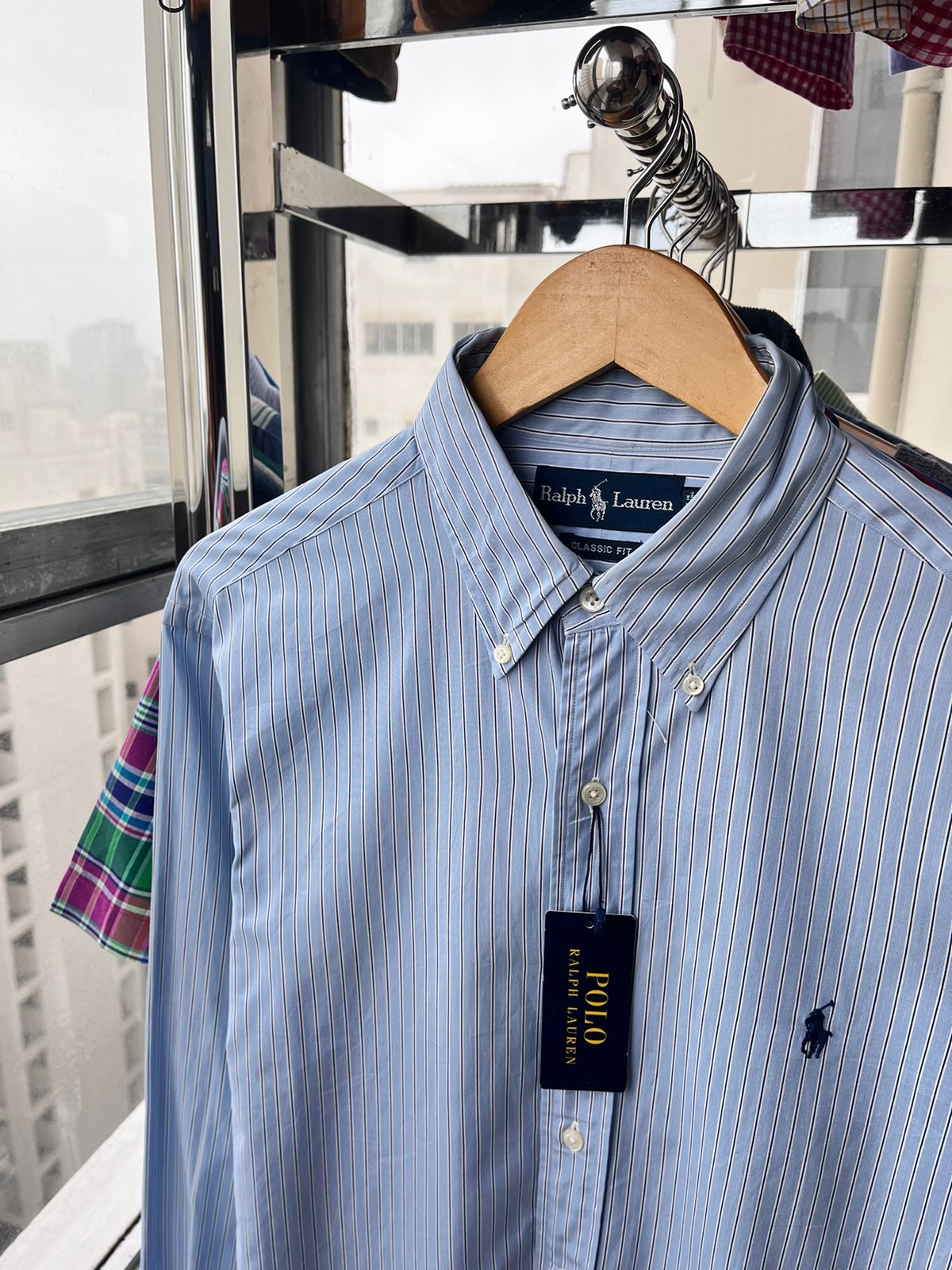 Camisa elegante Ralph Lauren de algodon
