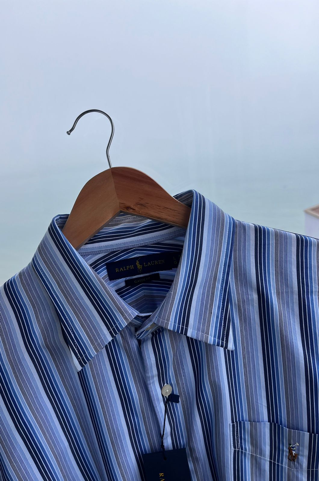 Camisa elegante Ralph Lauren de algodon