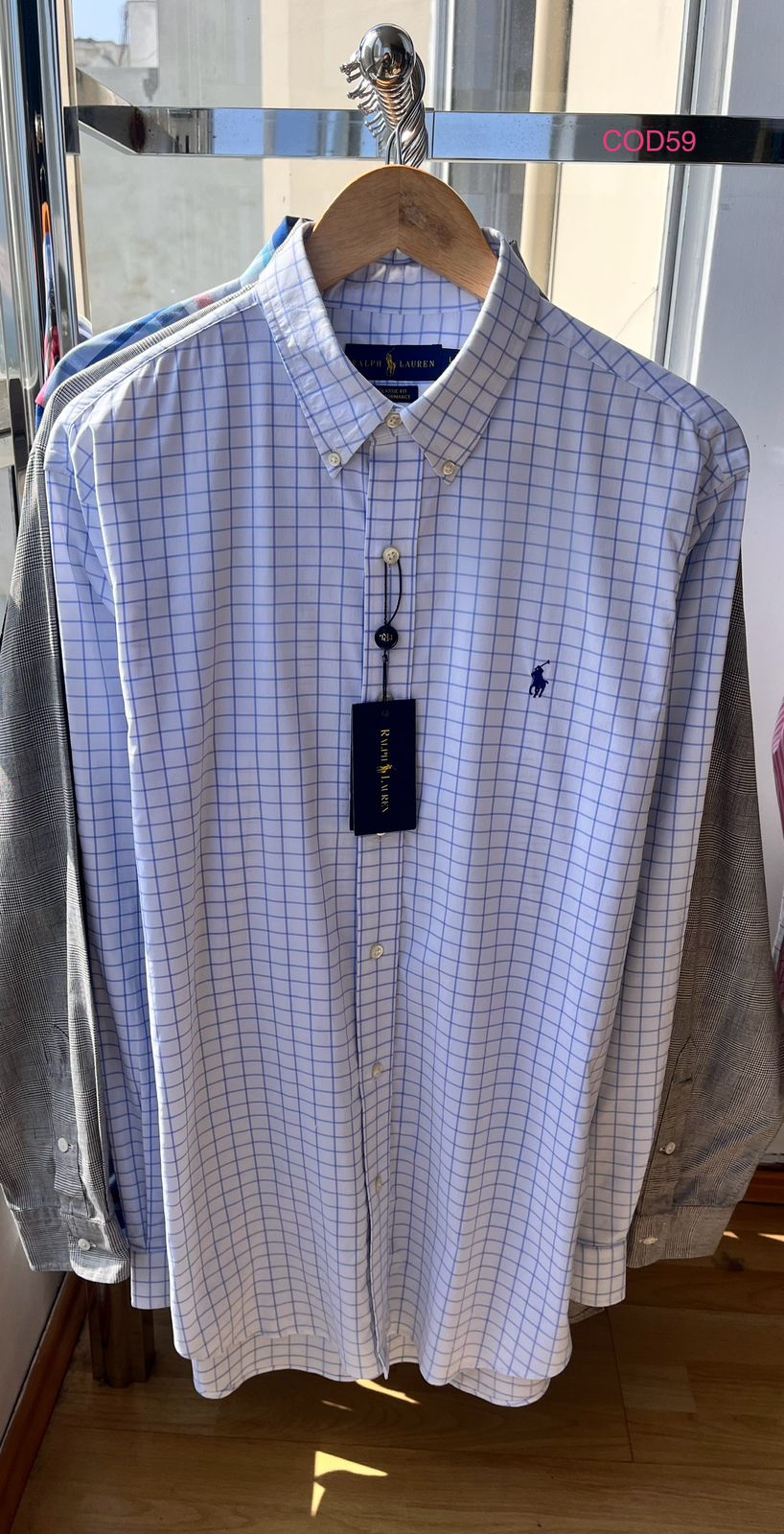 Camisa oxford Ralph Lauren classic fit
