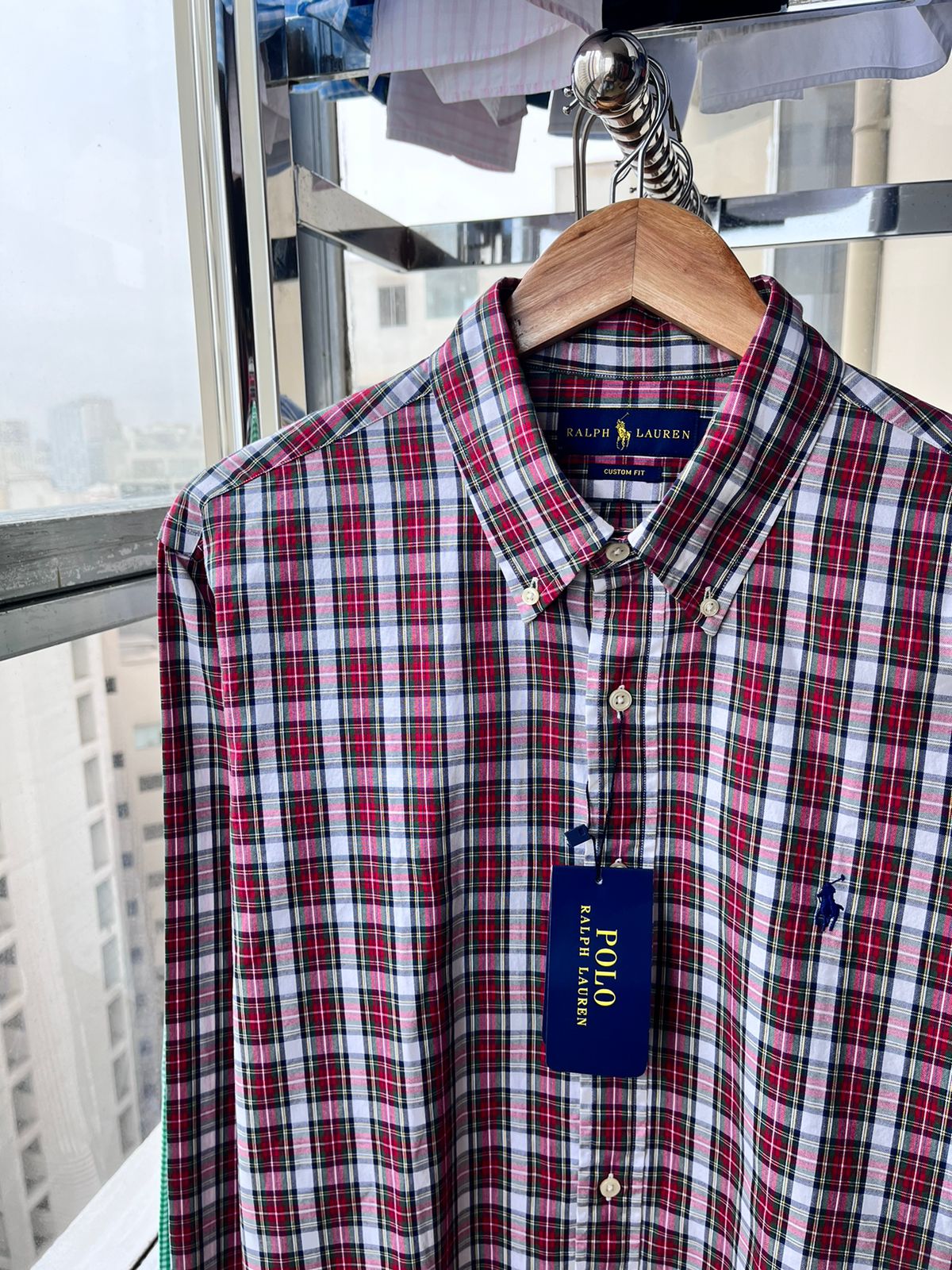 Camisa oxford Ralph Lauren Custom Fit