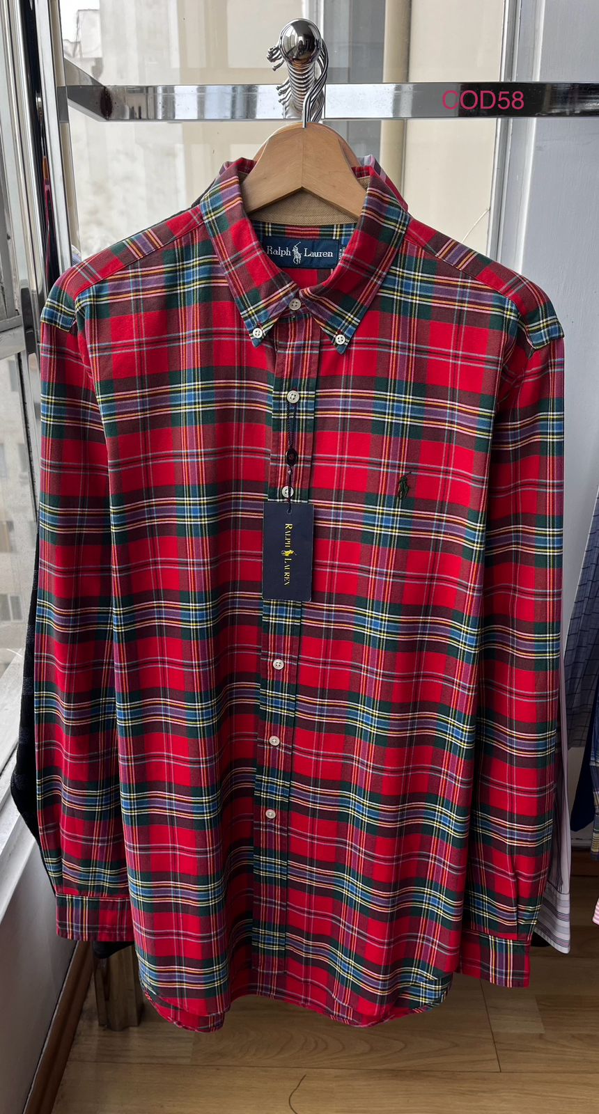 Camisa oxford Ralph Lauren elegante