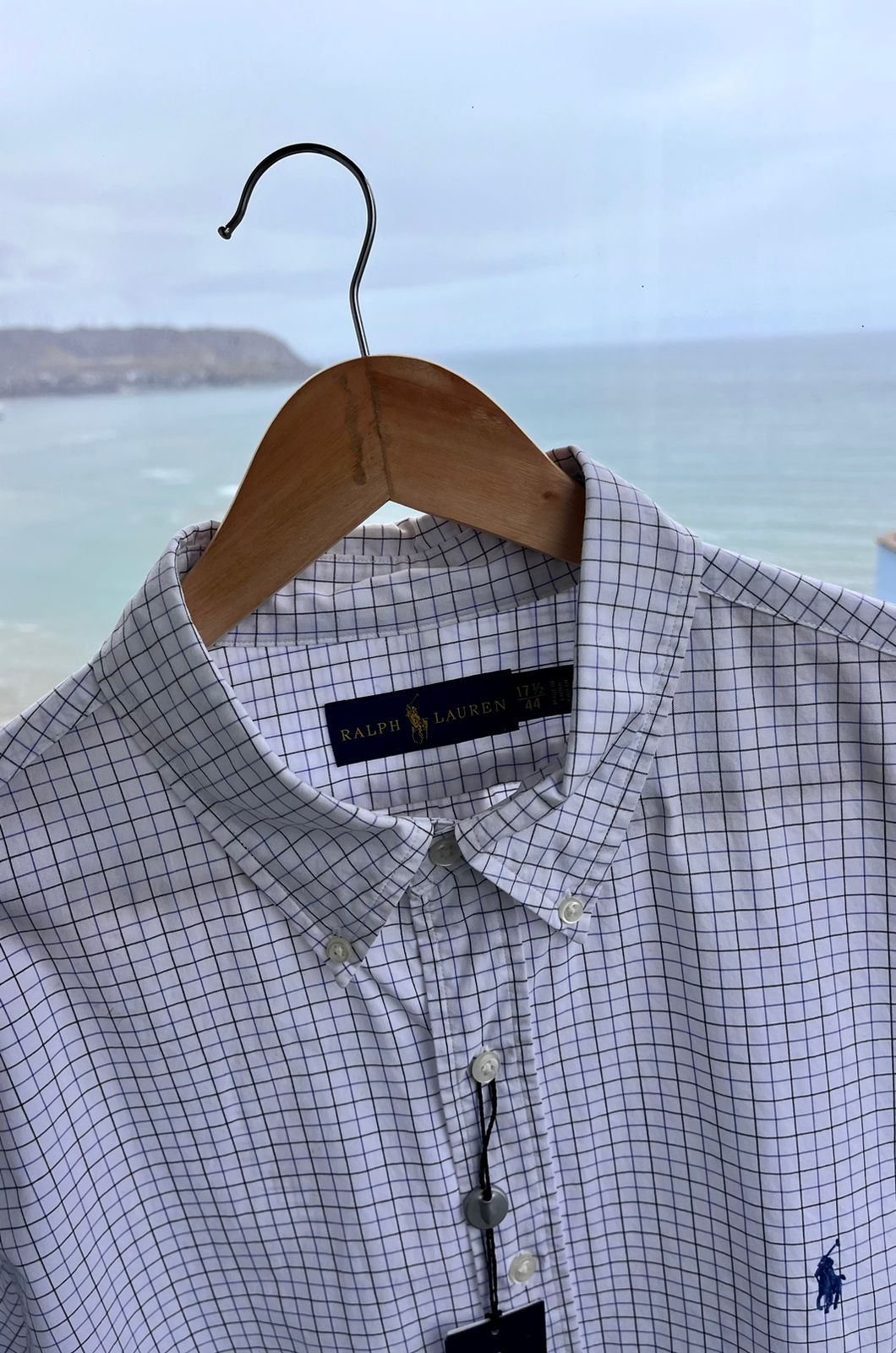 Camisa elegante Ralph Lauren de algodon