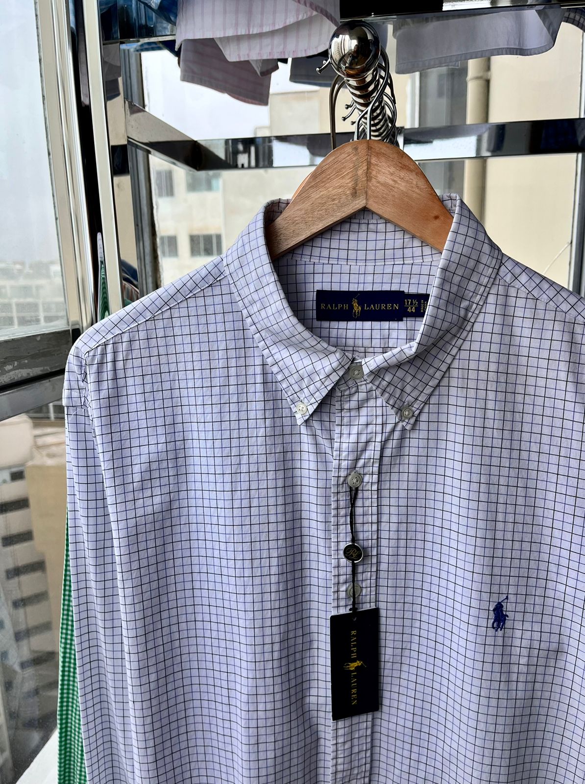 Camisa elegante Ralph Lauren de algodon