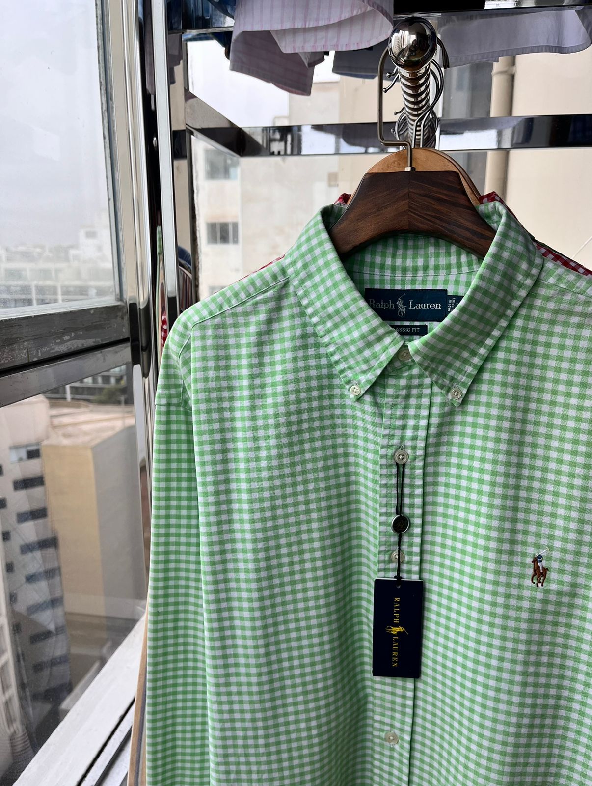 Camisa oxford Ralph Lauren algodón
