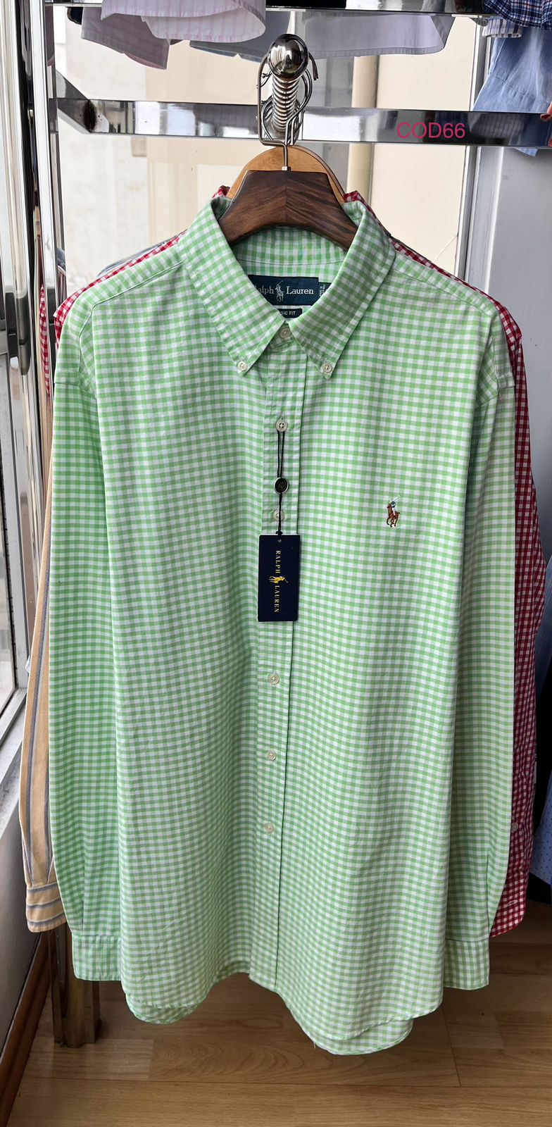 Camisa oxford Ralph Lauren algodón