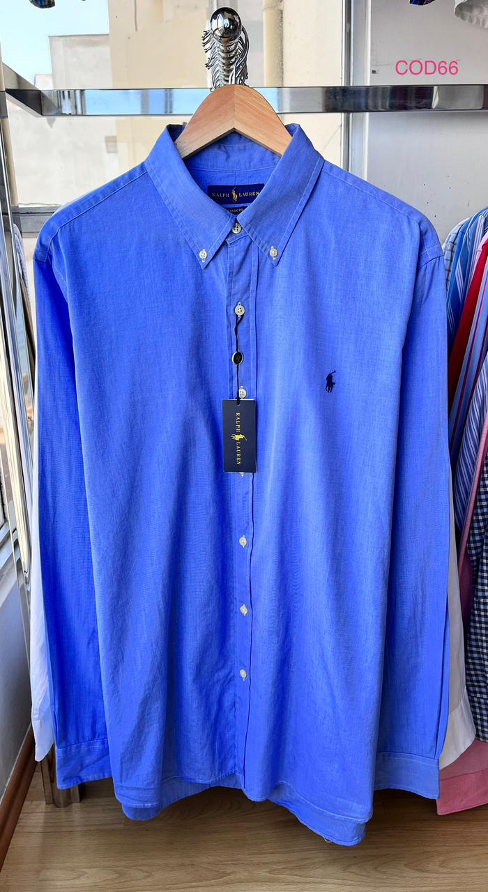 Camisa oxford Ralph Lauren custom fit