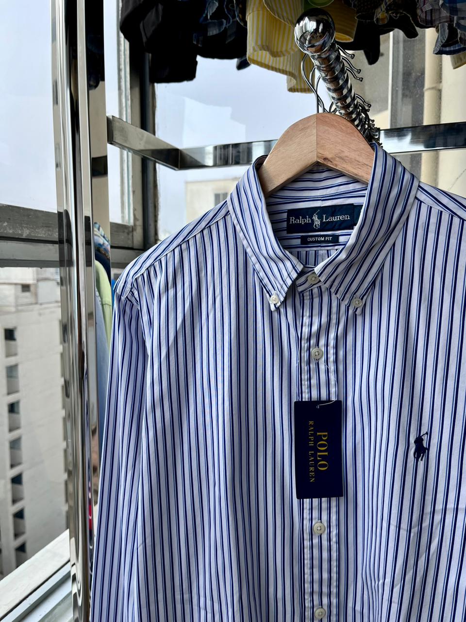 Camisa elegante Ralph Lauren custom fit