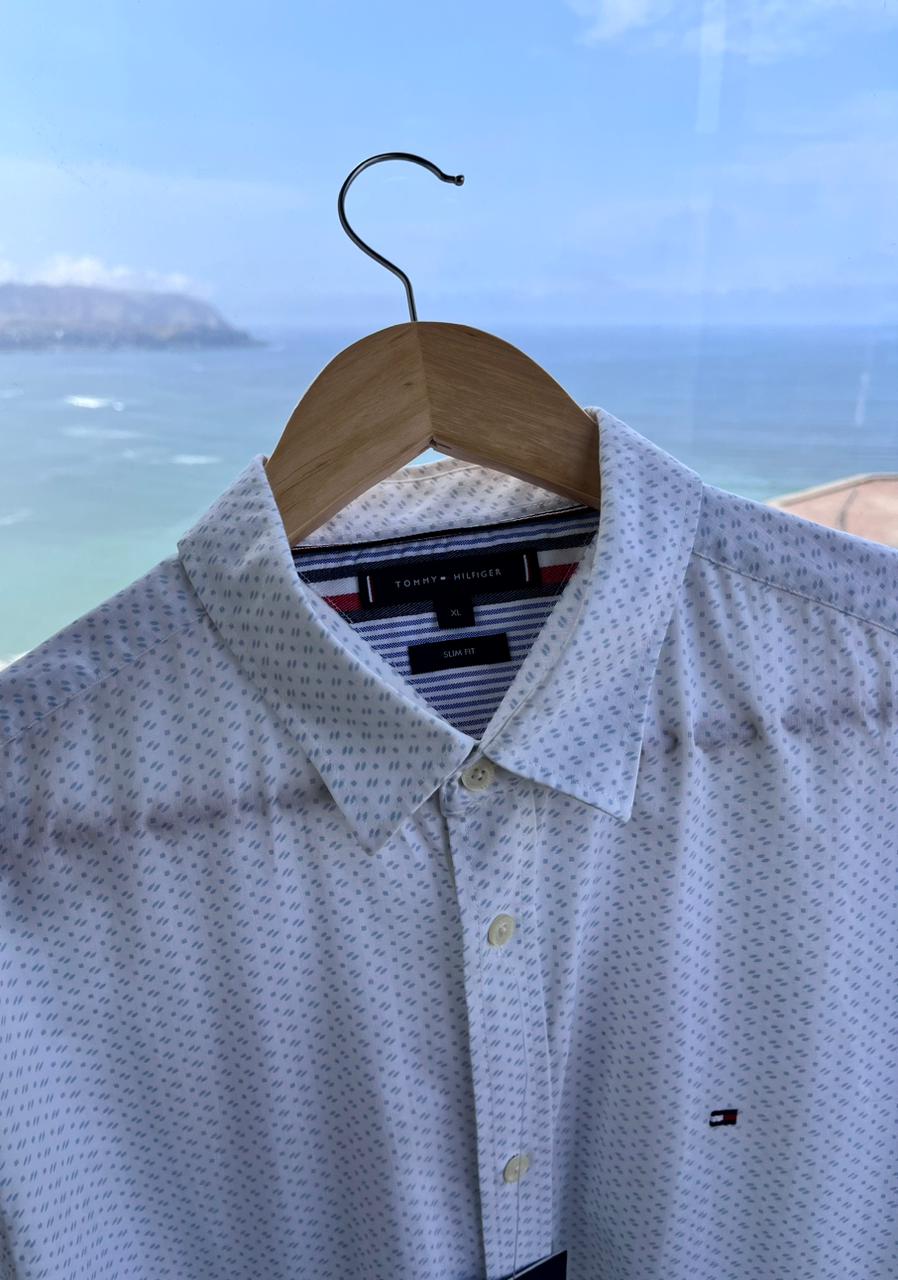 Camisa M / L Tommy Hilfiger custom