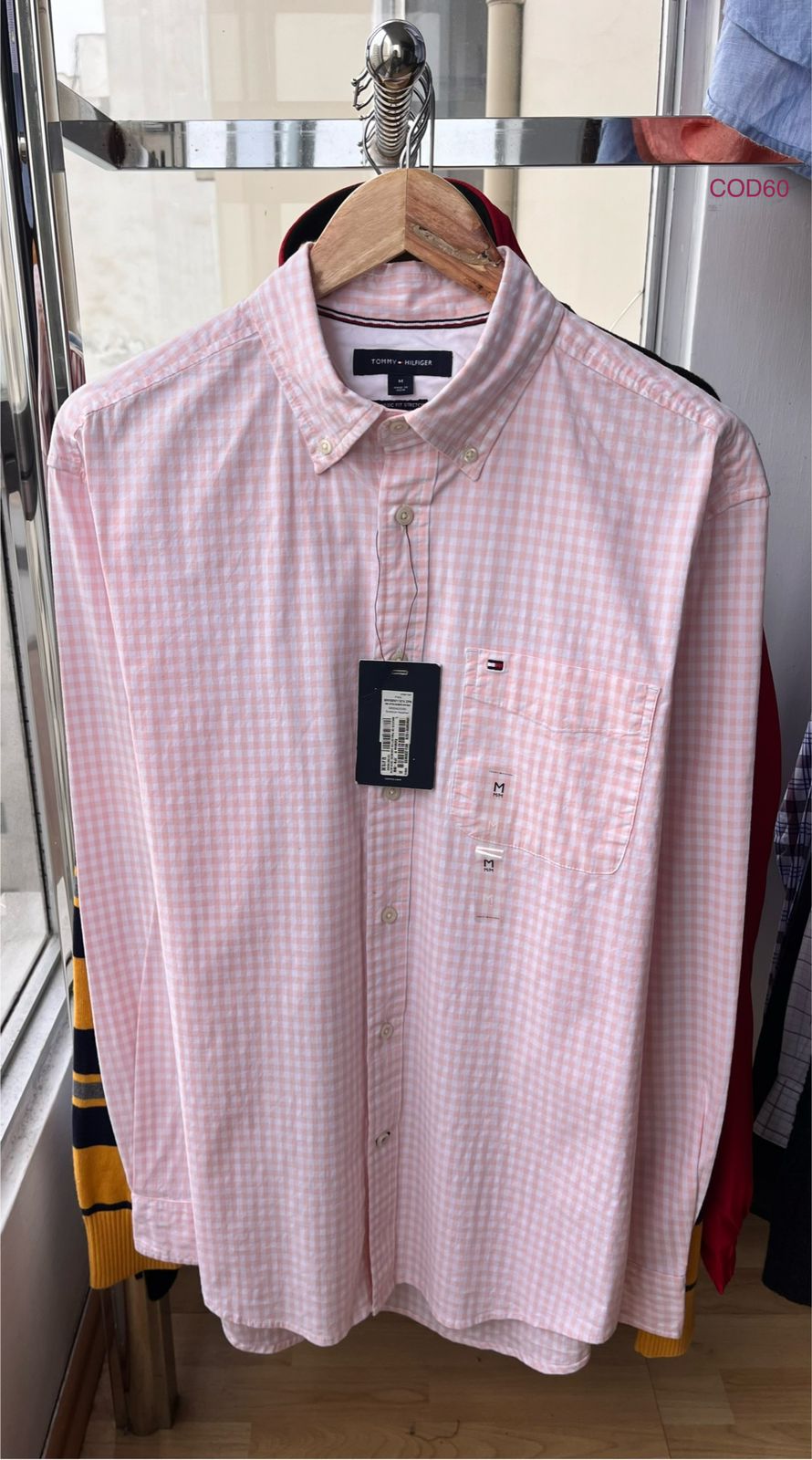 Camisa M/L Tommy hilfiger Classic Fit