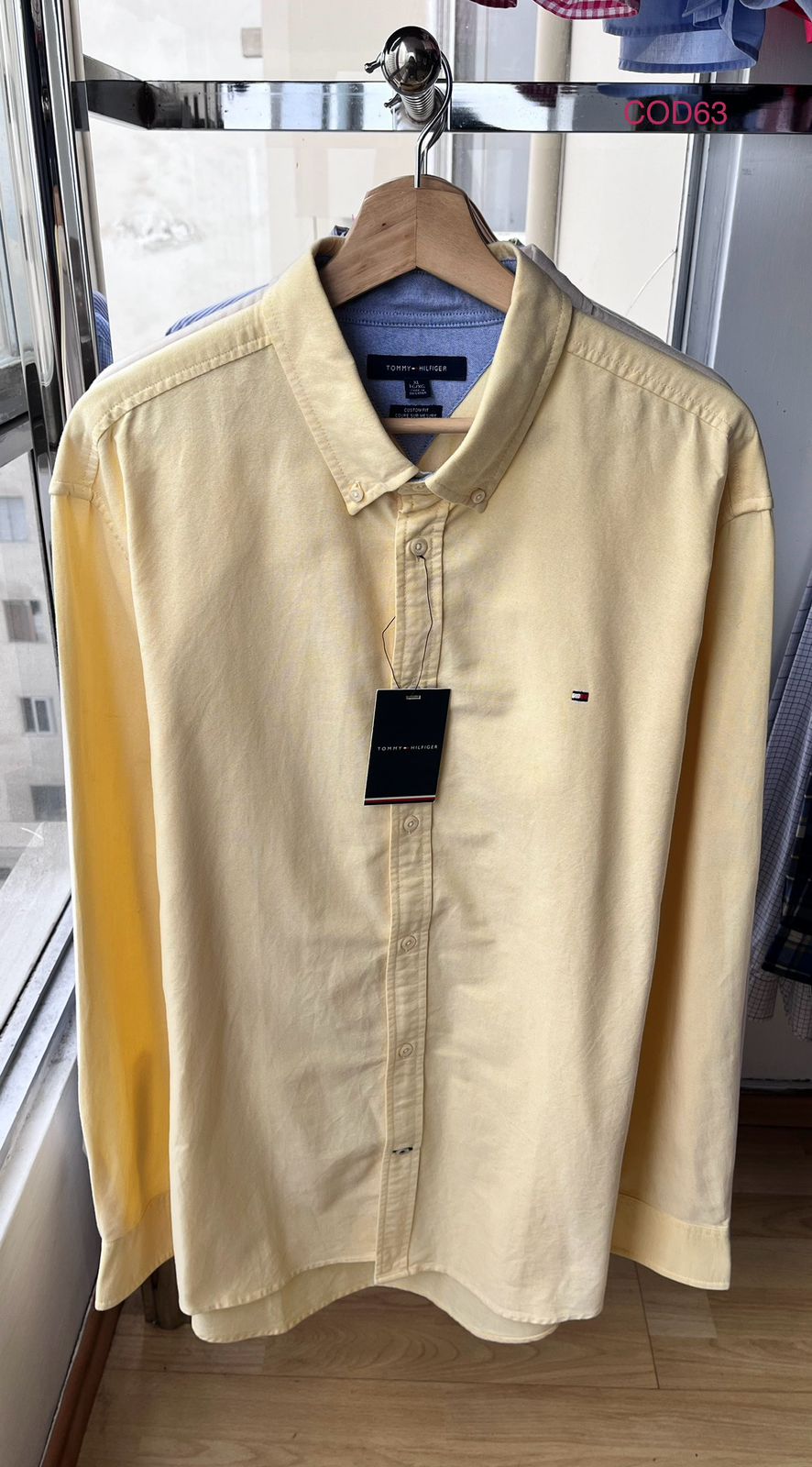 Camisa oxford Tommy Hilfiger Custom fit