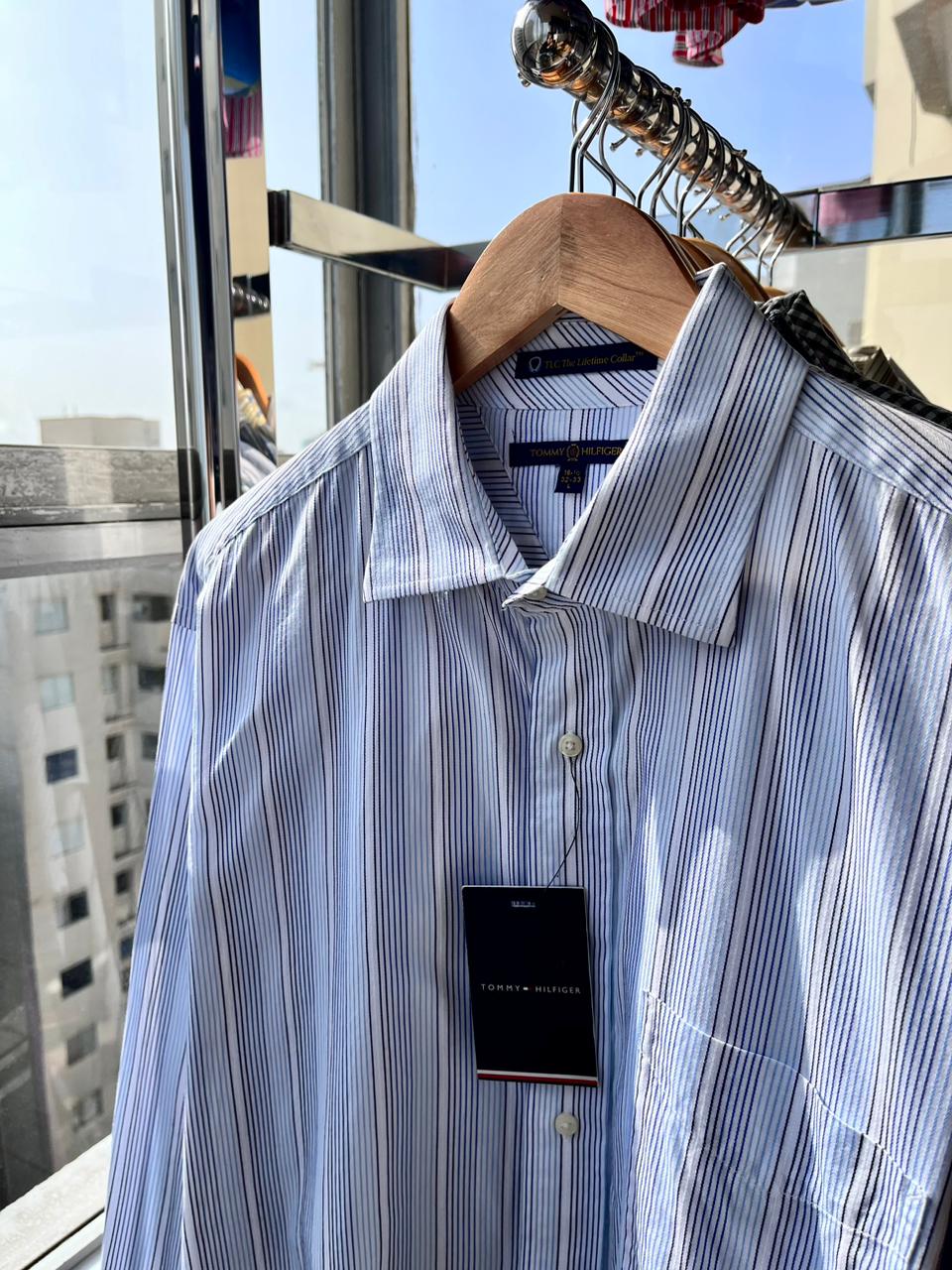 Camisa M/L Tommy Hilfiger de verano
